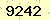 Please input CAPTCHA : 9242