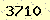 請輸入此驗證碼 : 3710