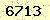 請輸入此驗證碼 : 6713