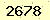 請輸入此驗證碼 : 2678
