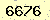 請輸入此驗證碼 : 6676
